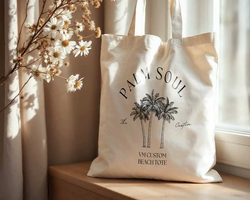 The Palm Soul Tote Bag